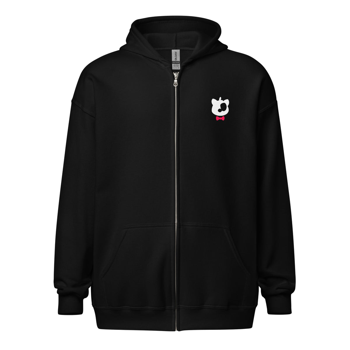 fpog fuckthatnerdshop ジップパーカー ブラックジップパーカー 